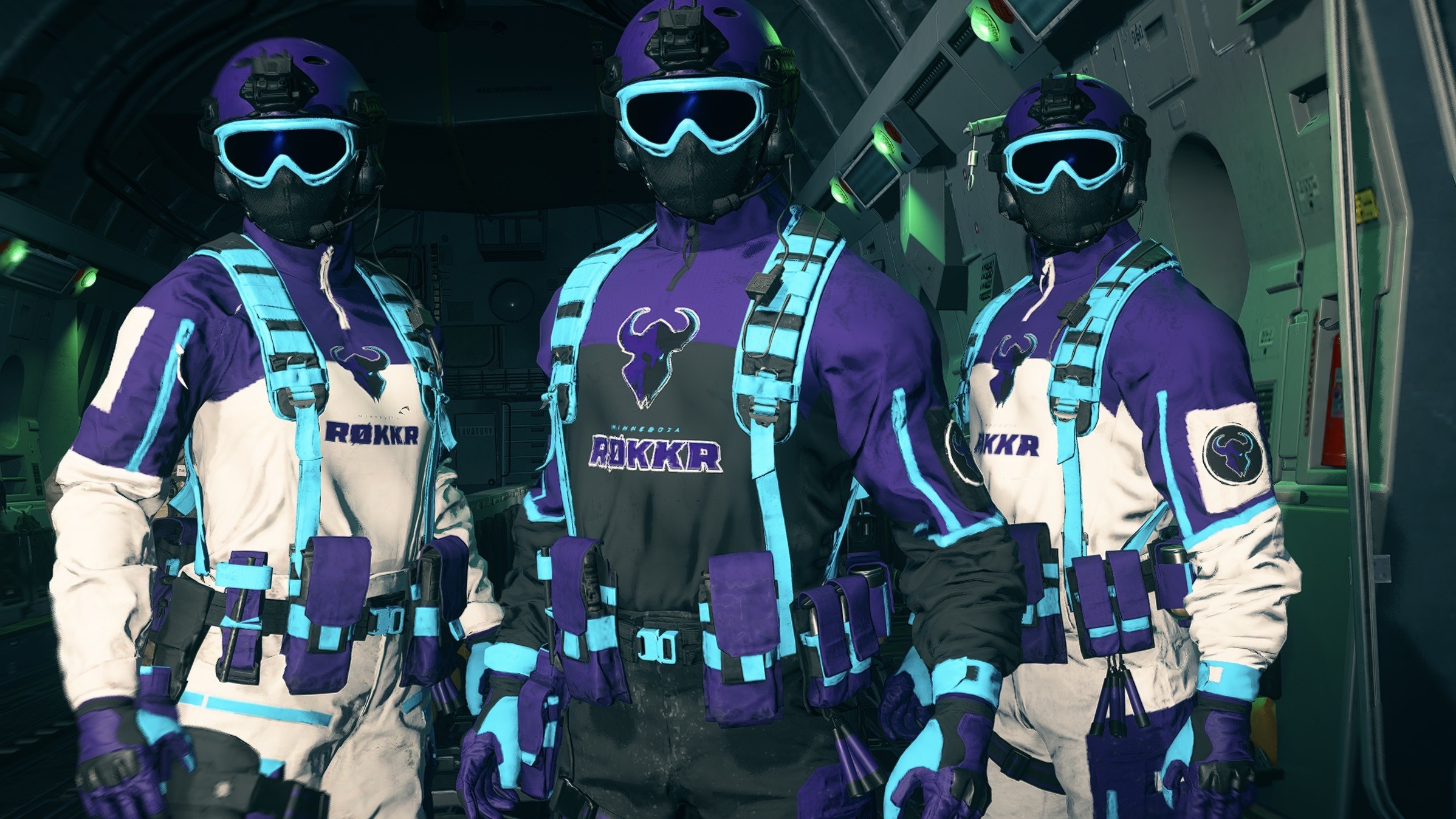 Minnesota Rokkr CDL Team Pack Operator Outfits in MW2.
